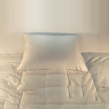 down alternative pillow, Cluster pillow